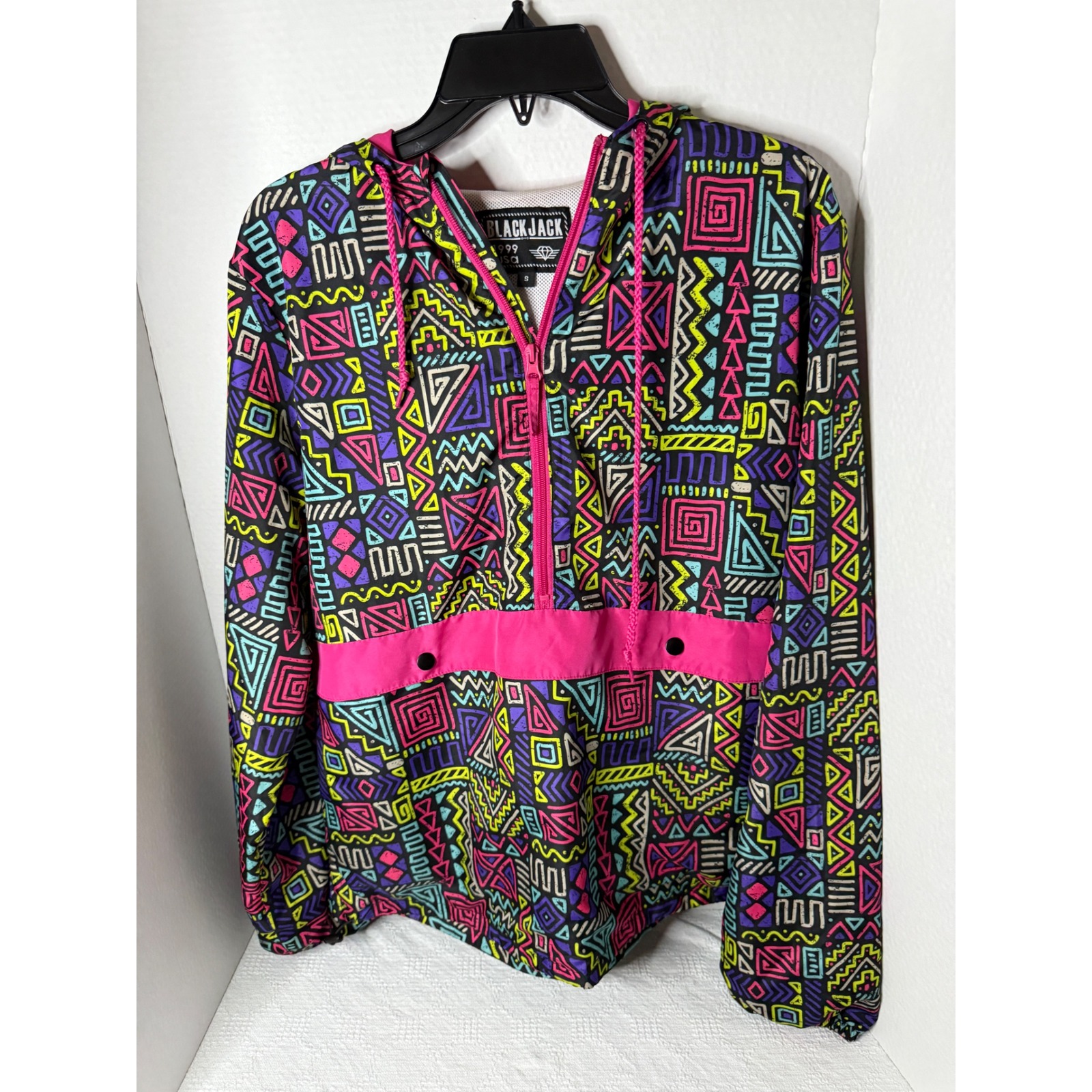 Jack  Jack Mens Multicolor Windbreaker